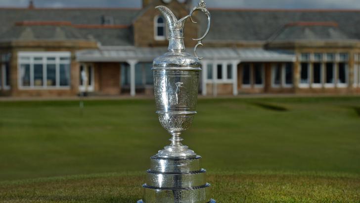 The Claret Jug at Royal Troon